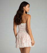 Sweet Like That Floral Lace Mini Dress